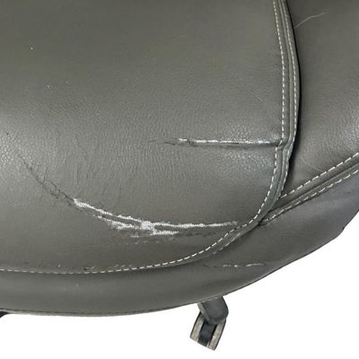 Sale Photo Thumbnail #413: These chairs show signs of wear in areas, including flaking and some wobble. Total of two chairs. You are bidding on the two chairs pictured. [RS]
