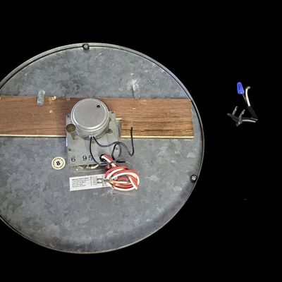 Sale Photo Thumbnail #36: 8} National Time & Signal Hardwire Wall Clock  About 14 in.                           