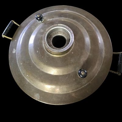 Sale Photo Thumbnail #55: Brass Samovar-Style Drink Dispenser.                           