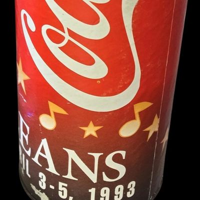 Sale Photo Thumbnail #70:  Coca-Cola Olympic Pin Set  Two 8 oz Bottles  and 1993 Final Four Tube.                           