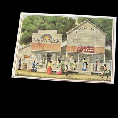 Sale Photo Thumbnail #104:  Lot of 2 Framed Coca-Cola Pictures.                           