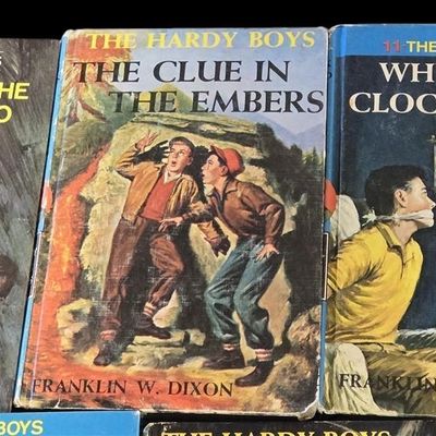 Sale Photo Thumbnail #115:  Lot of 5 Hardy Boys Hardcovers.                           