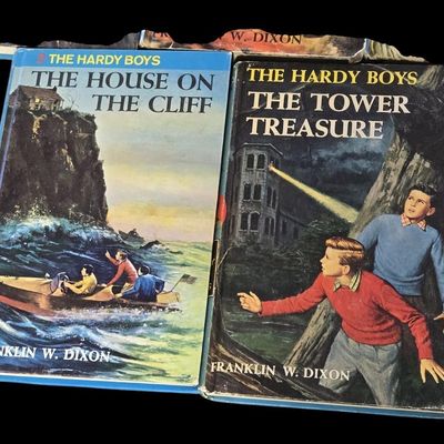 Sale Photo Thumbnail #116:  Lot of 5 Hardy Boys Hardcovers.                           