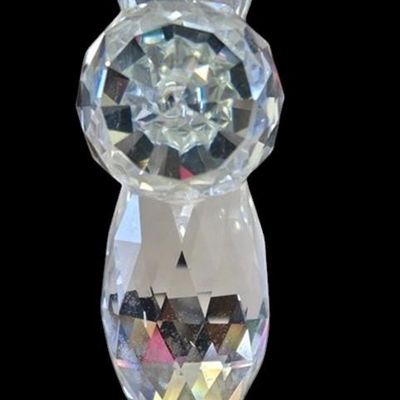 Sale Photo Thumbnail #278:  Oleg Cassini Faceted Crystal Cross.                           