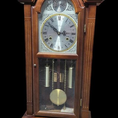 Sale Photo Thumbnail #336:  Waltham 31-Day Chime Wall Clock.                           