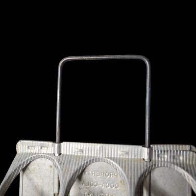 Sale Photo Thumbnail #415:  Aluminum Coca-Cola 6-Bottle Carrier.                           