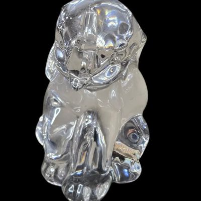 Sale Photo Thumbnail #472:  Lenox Crystal Elephant.                           
