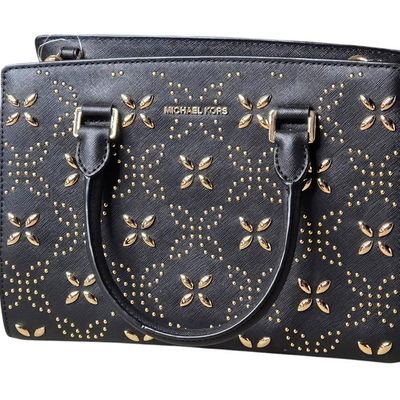 Sale Photo Thumbnail #576:  Michael Kors Selma  black and gold. NWT / display.                      