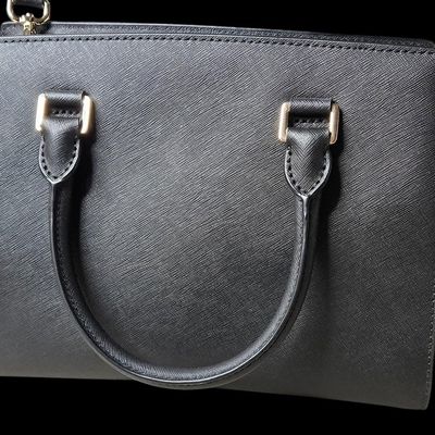 Sale Photo Thumbnail #582:  Michael Kors Selma  black and gold. NWT / display.                      