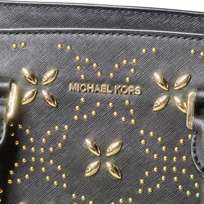 Sale Photo Thumbnail #577:  Michael Kors Selma  black and gold. NWT / display.                      