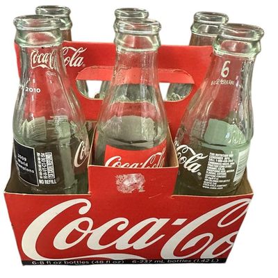 Sale Photo Thumbnail #872:  2009 New Orleans Saints World Champions Coca-Cola 6-pack carrier.