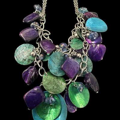 Sale Photo Thumbnail #880:  Lot of blue jewelry.                           