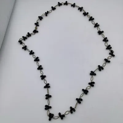 Sale Photo Thumbnail #283: 5 necklaces, one bracelet, one pair of earrings and one anklet
all in excellent condition.