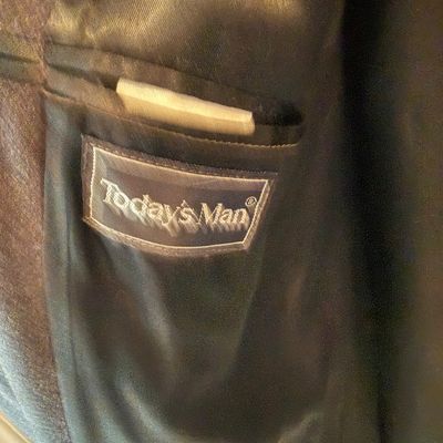 vintage Today's Man men's suit jacket or coat.