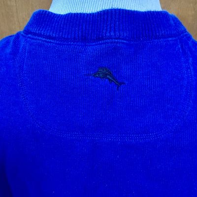 Tommy Bahama Blue Long Sleeve Knit Sweater