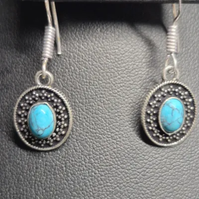Vintage SW American Indian Turquoise ~ Pendant / Bracelet / Earrings