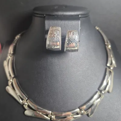 Two Vintage Sets MONET Necklaces & Earrings to match [2 sets]