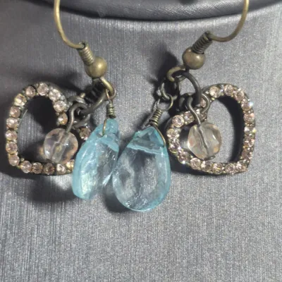 Christina Collection Necklace & silver-tone Bracelet + Earrings