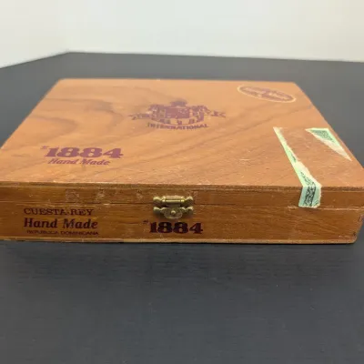 Vintage Empty Cigar Boxes Cuesta Rey Int Vintage 1884 Dominican Republic & DE PVG Don Leo SELLO DE GARANTIA #2