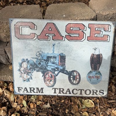 Sale Photo Thumbnail #12: Reproduction Case Tractor Sign