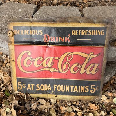 Sale Photo Thumbnail #13: Reproduction Coca Cola Sign
