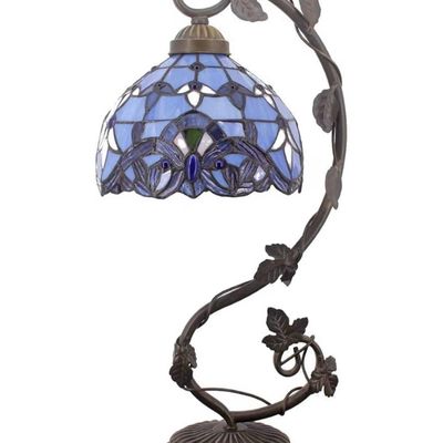 Sale Photo Thumbnail #9: Shade is 8" wide, lamp is 20" tall, see pictures