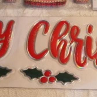 Sale Photo Thumbnail #69: 2 notepads, 1 journal, 1 Merry Christmas wall art sign, metal nutcracker sign, hanging reindeer (for computer screen or doorway)