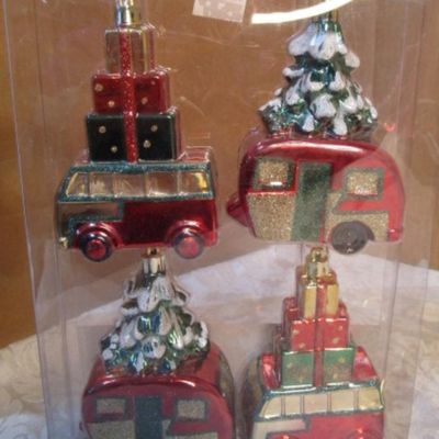 Sale Photo Thumbnail #346: Stocking holders go on a shelf or mangle, See pictures