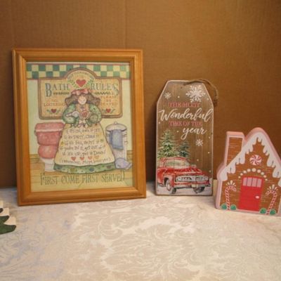 Sale Photo Thumbnail #487: Sign says "The Most Wonderful Time of the Year", see pictures