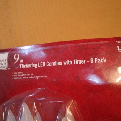 Sale Photo Thumbnail #546: 2 AA batteries per candle not included, see pictures