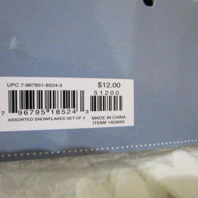 Sale Photo Thumbnail #612: Mickey Mouse picks are 24 in the package, Snowflakes are 5" and are 3 to a package, see pictures