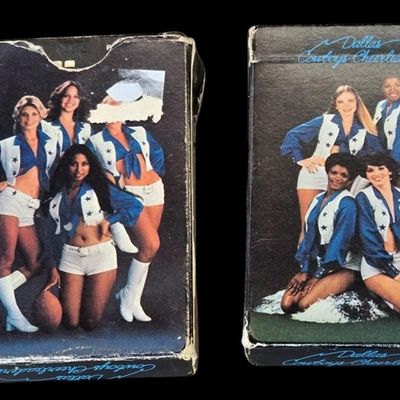 Sale Photo Thumbnail #187:  Lot of 3 Dallas Cowboys Cheerleaders Playing Card Decks.                           