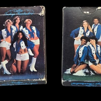 Sale Photo Thumbnail #186:  Lot of 3 Dallas Cowboys Cheerleaders Playing Card Decks.                           