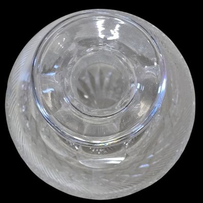Sale Photo Thumbnail #212:  Cut Crystal Decanter with Stopper.                           
