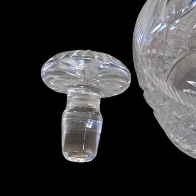 Sale Photo Thumbnail #211:  Cut Crystal Decanter with Stopper.                           