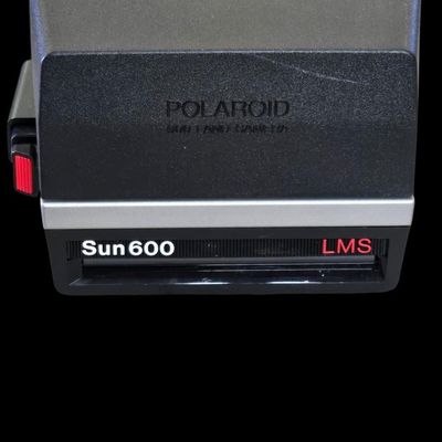 Sale Photo Thumbnail #349:  Polaroid Sun 600 LMS Camera.                           