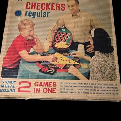 Sale Photo Thumbnail #419:  Ohio Art Chinese Checkers / Checkers No. 539.                           