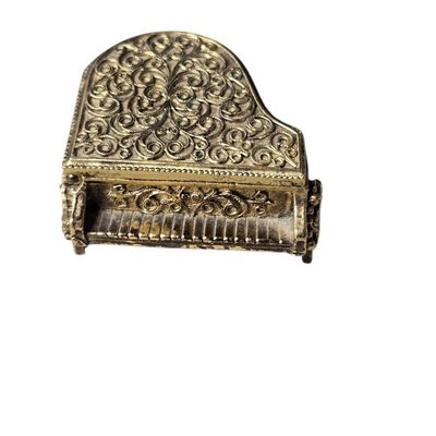 Sale Photo Thumbnail #536:  Lot of Gold-Tone Desk and Vanity Items.                           