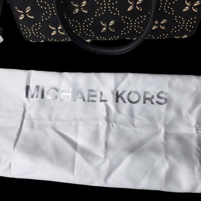 Sale Photo Thumbnail #564:  Michael Kors Selma  black and gold. NWT / display.                      