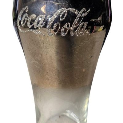 Sale Photo Thumbnail #617:  Set of 6 Ombre Coca-Cola Glasses.                           