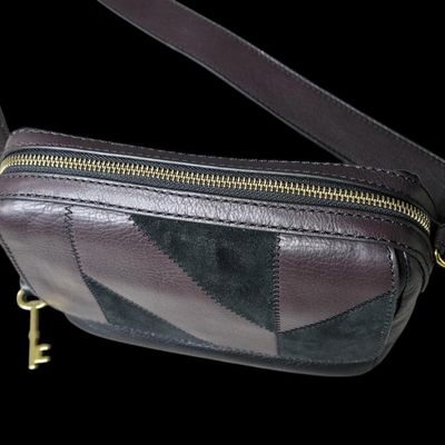 Sale Photo Thumbnail #689:  Fossil Patchwork Purse.                           