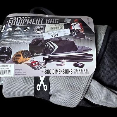 Sale Photo Thumbnail #781:  JR 3 Pulse Equipment Bag.                           