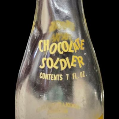 Sale Photo Thumbnail #801:  Chocolate Soldier 7 oz bottle.                           