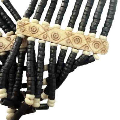 Sale Photo Thumbnail #884:  Beaded necklace.                           