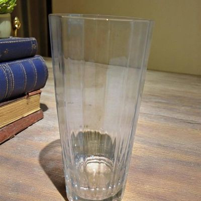 Sale Photo Thumbnail #1094:  Clear Glass Tumblers  Possible Ellesse Design.                           