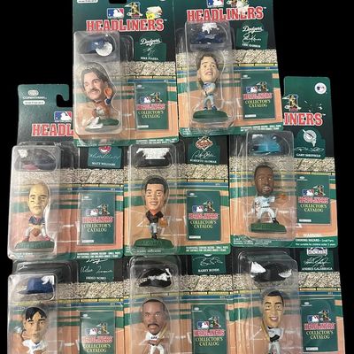 Sale Photo Thumbnail #1125:  MLB Headliners group  on ca  Relist.                           