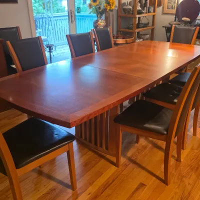 Sale Photo Thumbnail #27: Mid-Century Danish Scovby dining set