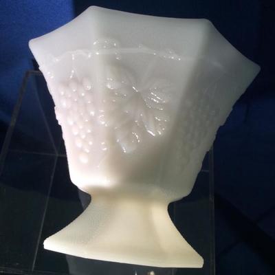 Milk Glass Candy Dish