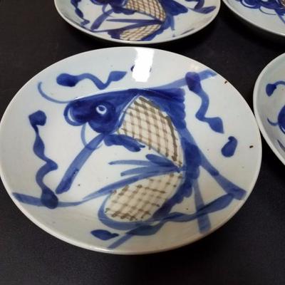Lot-119 Set of 6- 8 1/2"Tao-Kwang Plates #2