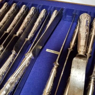 Lot-66 Walker & Hall Sheffield Silverware Set in Box